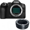 Canon EOS R6 Mark III Mirrorless Camera Body with EF-EOS R mount adapter - view 1