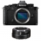 Nikon Z f Mirrorless Camera with FTZ II Mount Adapter - view 1