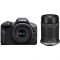 Canon EOS R100 Mirrorless Camera with RF-S 18-45mm STM and RF-S 55-210 STM Lenses - view 1